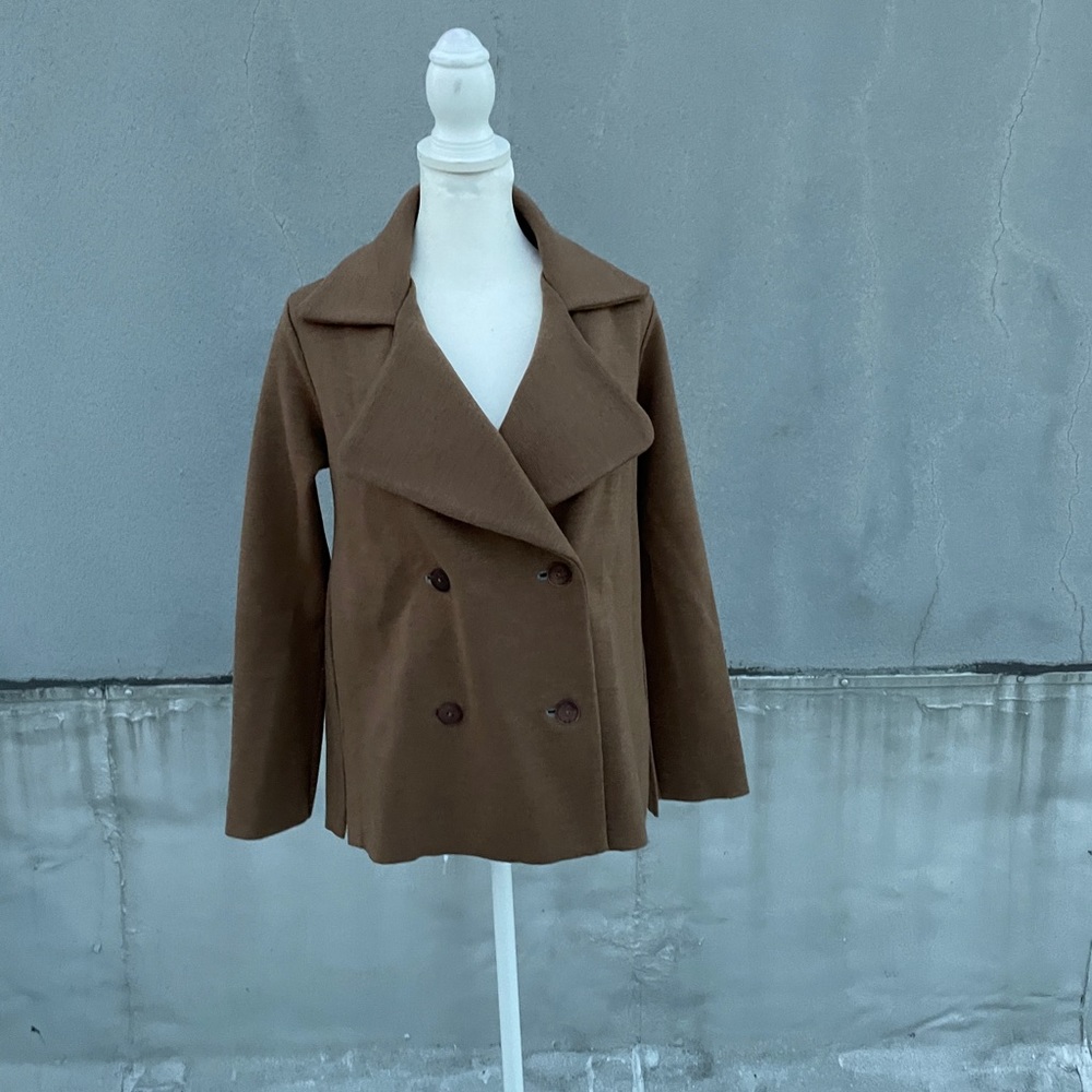 Double Breasted Peacoat